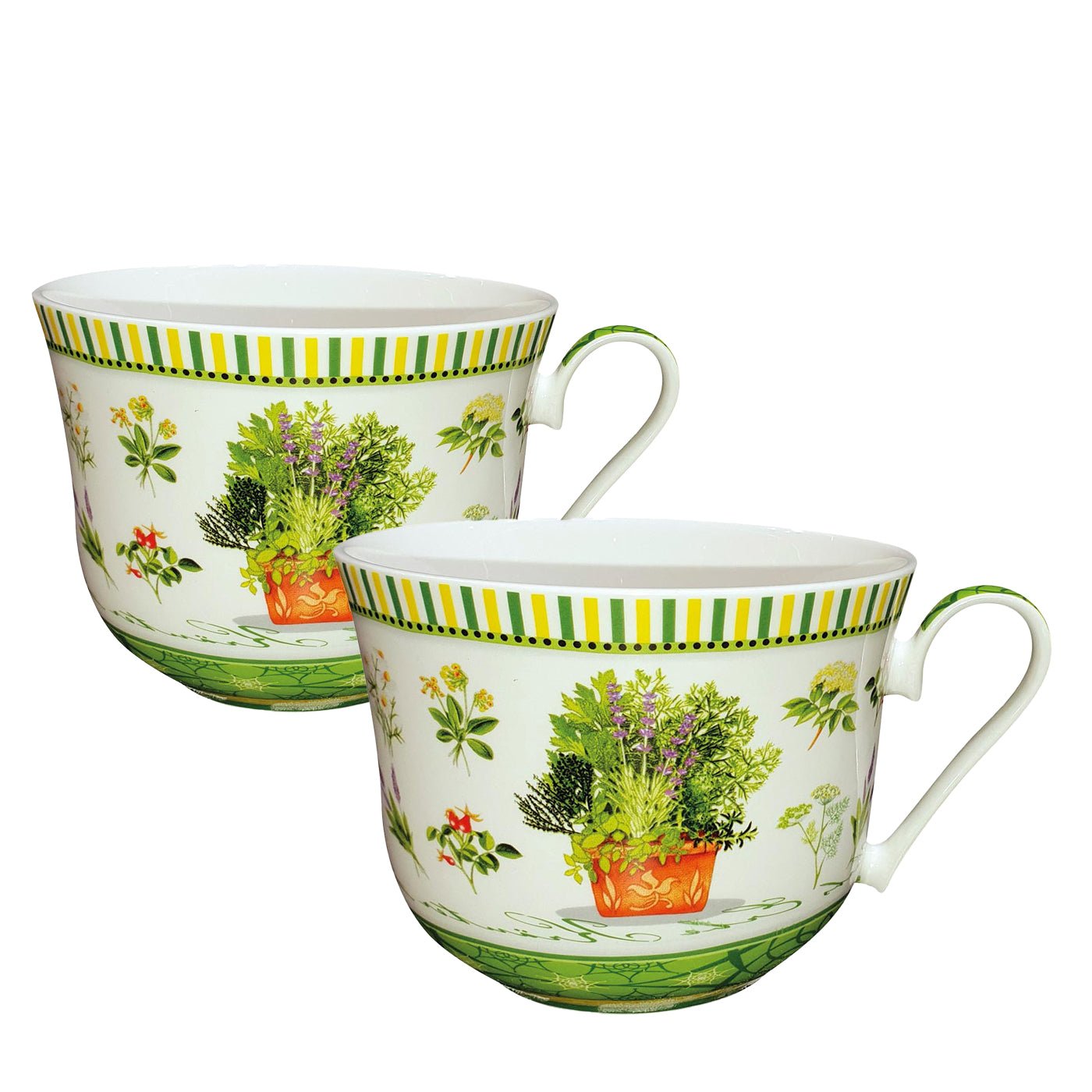 2er Set Jumbobecher Käuter 500ml Jameson & Tailor