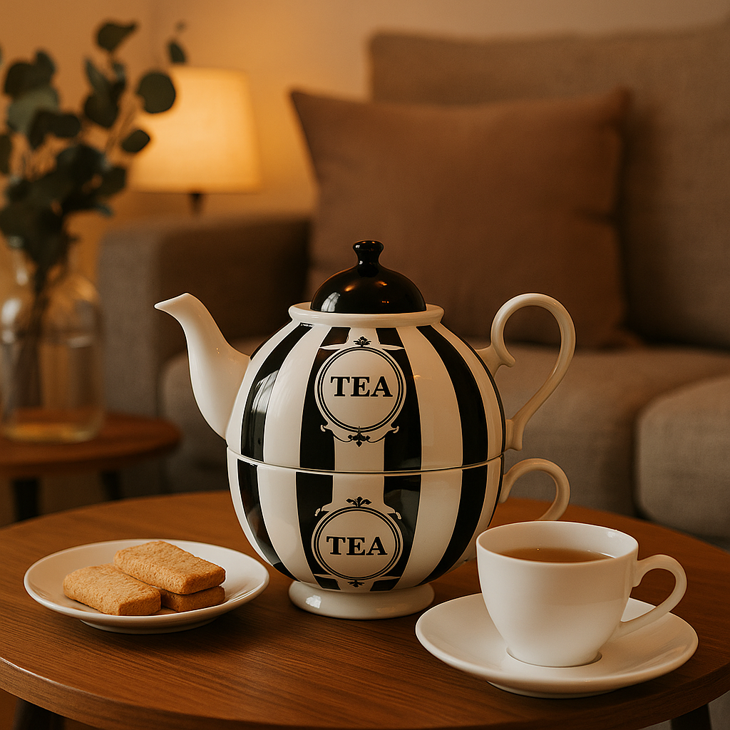 Tea for One Brillantporzellan Englischer Tee 700ml