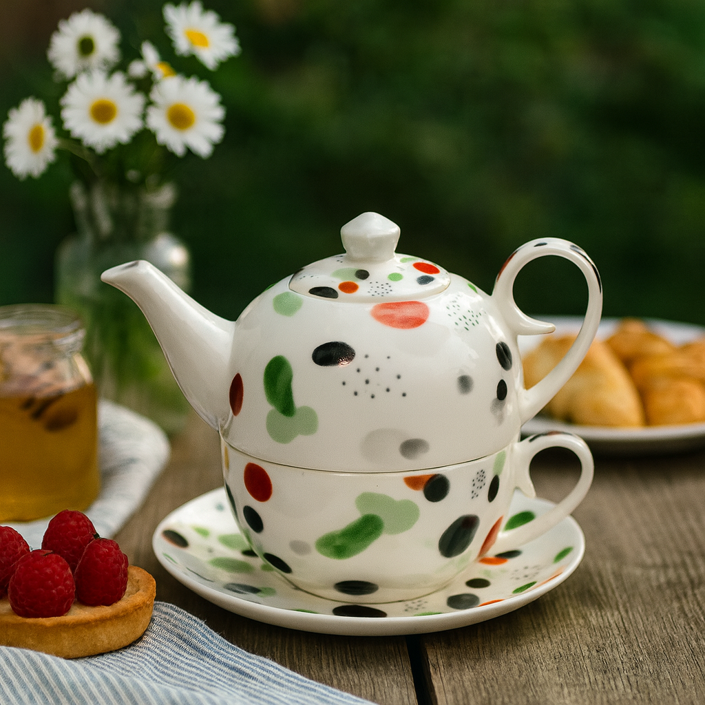 Jameson & Tailor Tea for One Brillantporzellan: Genussvolles Teeerlebnis in eleganter Perfektion