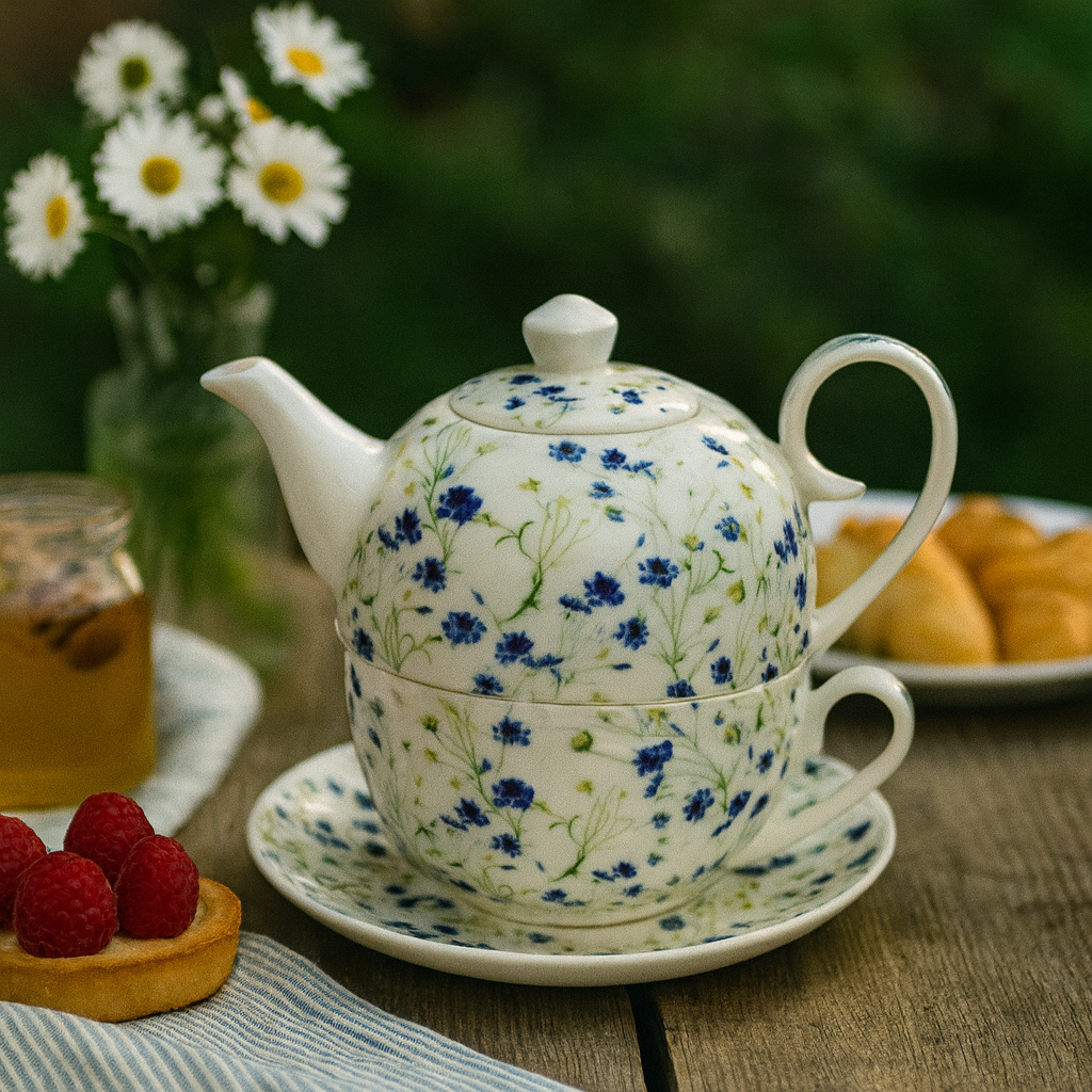 Jameson & Tailor Tea for One Brillantporzellan: Genussvolles Teeerlebnis in eleganter Perfektion
