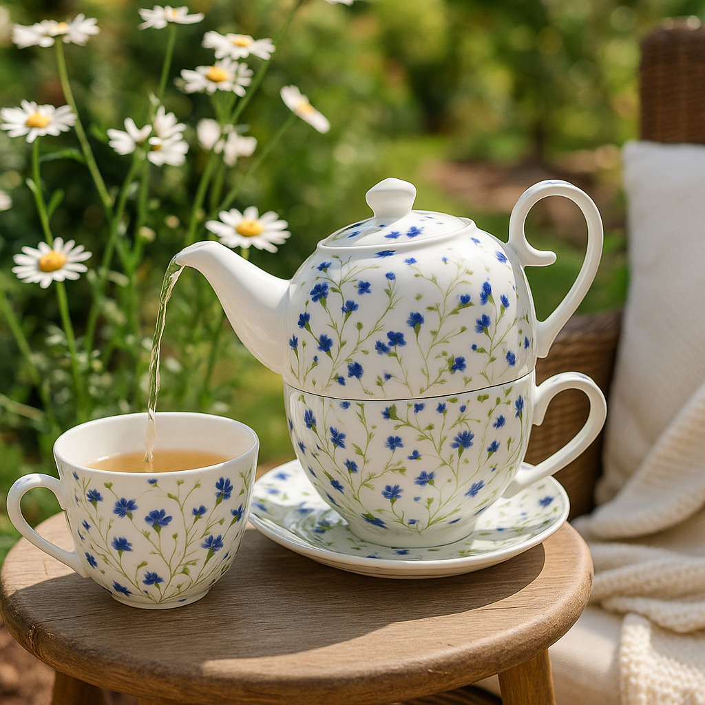 Jameson & Tailor Tea for One Brillantporzellan: Genussvolles Teeerlebnis in eleganter Perfektion