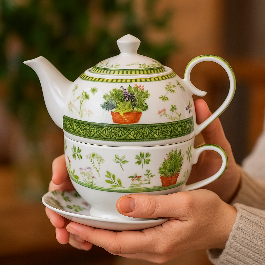 Jameson & Tailor Tea for One Brillantporzellan: Genussvolles Teeerlebnis in eleganter Perfektion