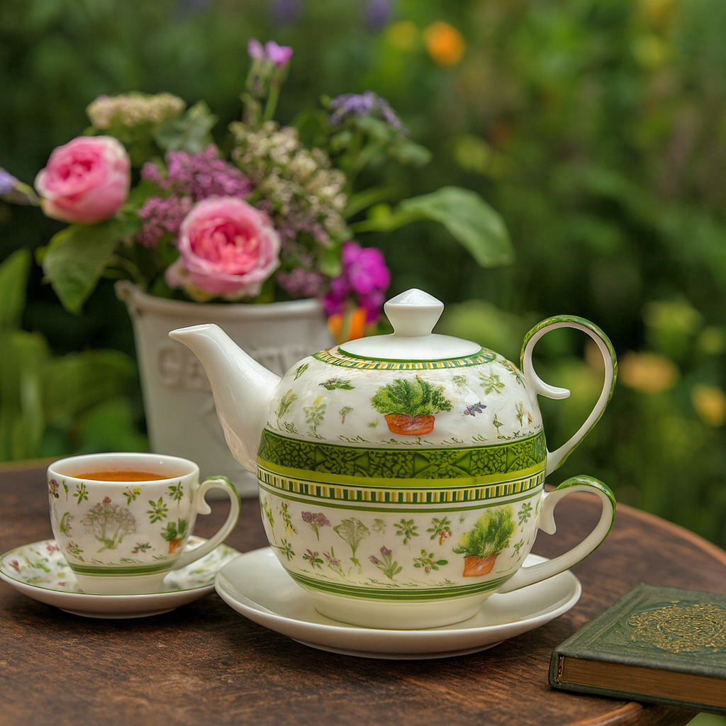 Jameson & Tailor Tea for One Brillantporzellan: Genussvolles Teeerlebnis in eleganter Perfektion