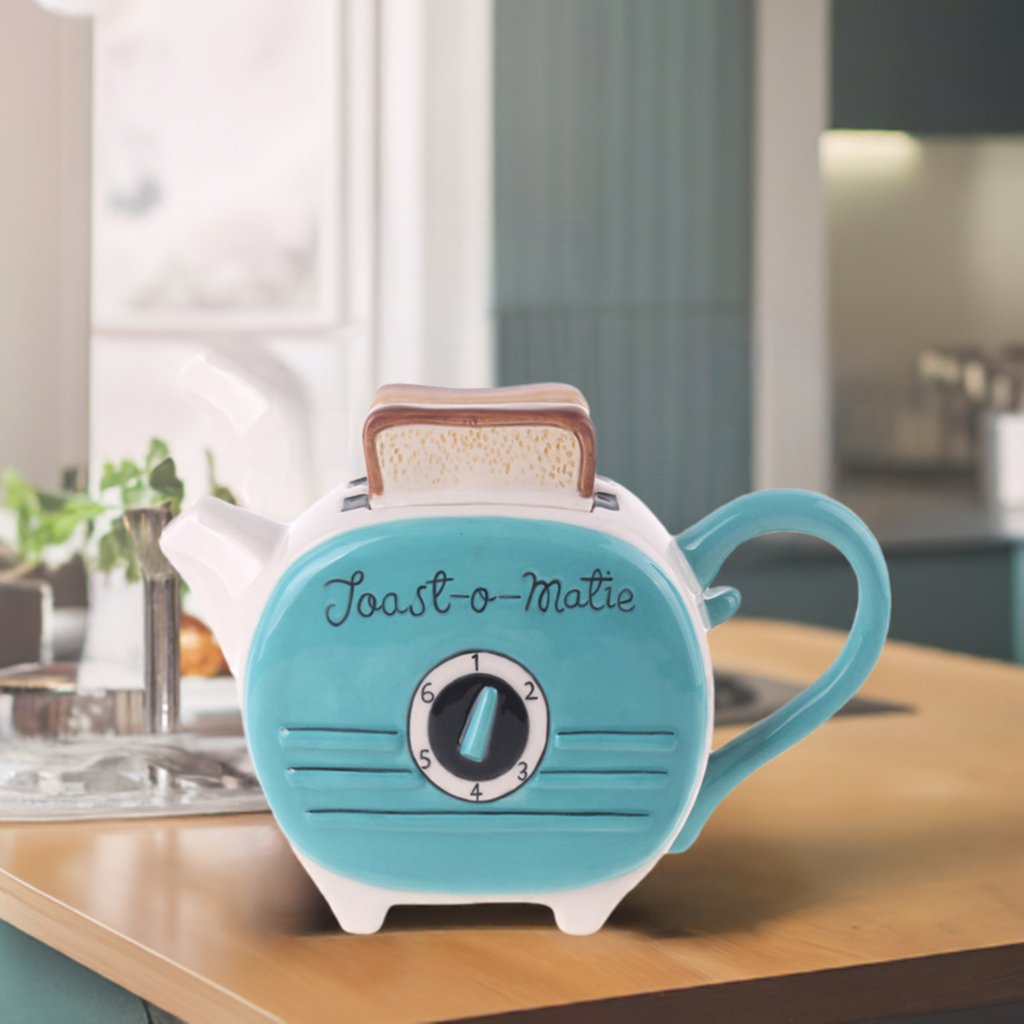 Designer Teekanne Toaster Handbemalt - Jameson & Tailor