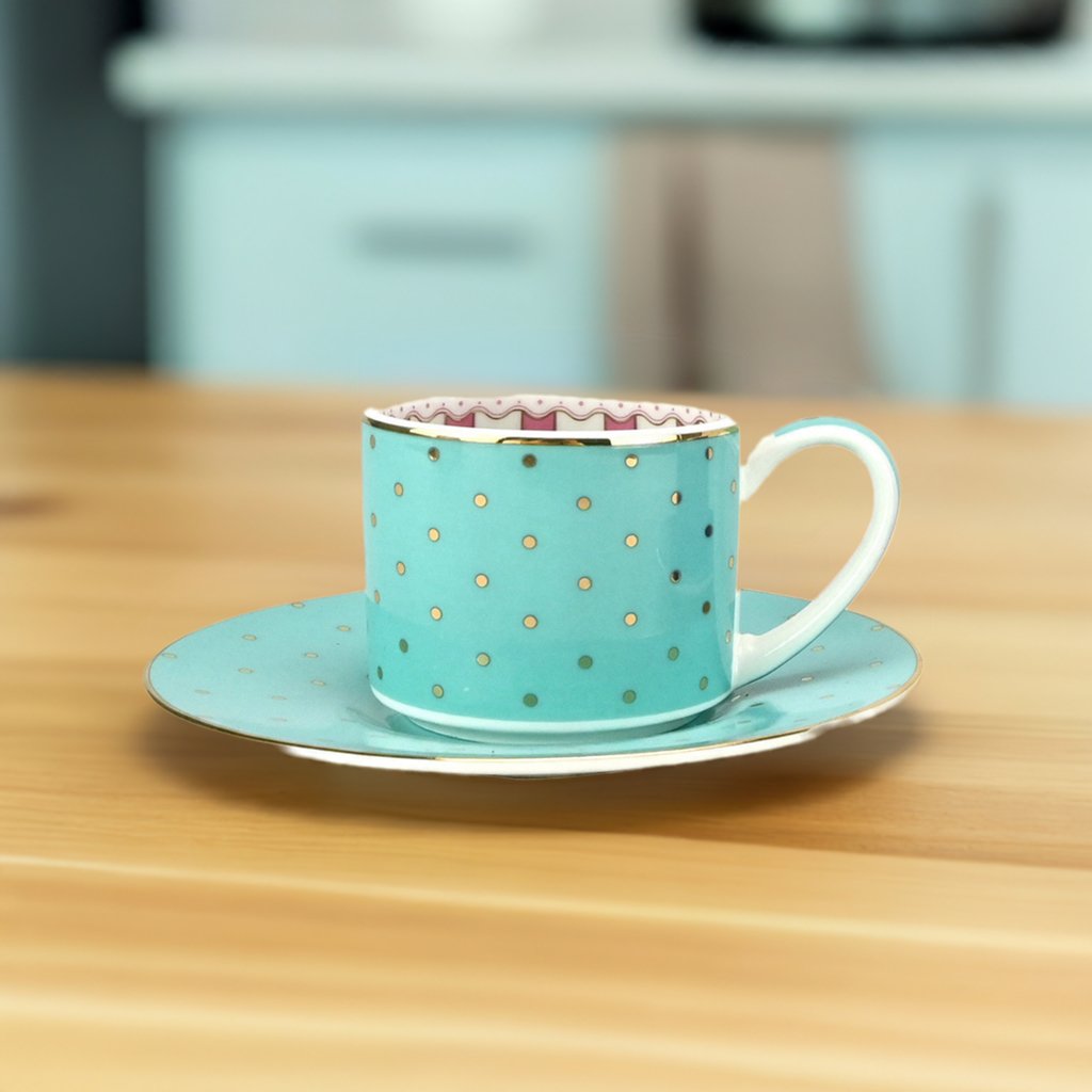 Espressotasse New Bone China mit Innendekor - Jameson & Tailor