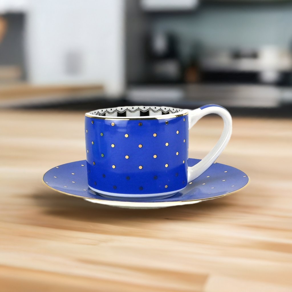 Espressotasse New Bone China mit Innendekor - Jameson & Tailor