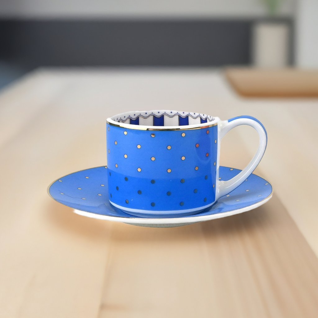 Espressotasse New Bone China mit Innendekor - Jameson & Tailor