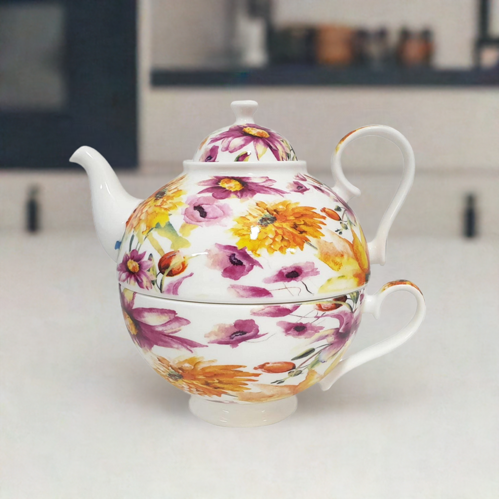 Tea for One Brillantporzellan Sommerwiese 700ml