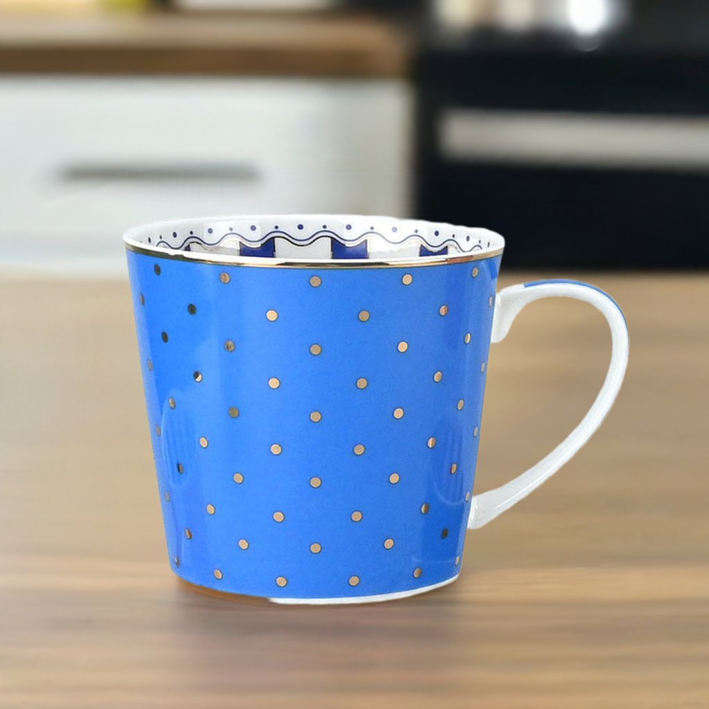 Henkelbecher New Bone China mit Innendekoration - Jameson & Tailor