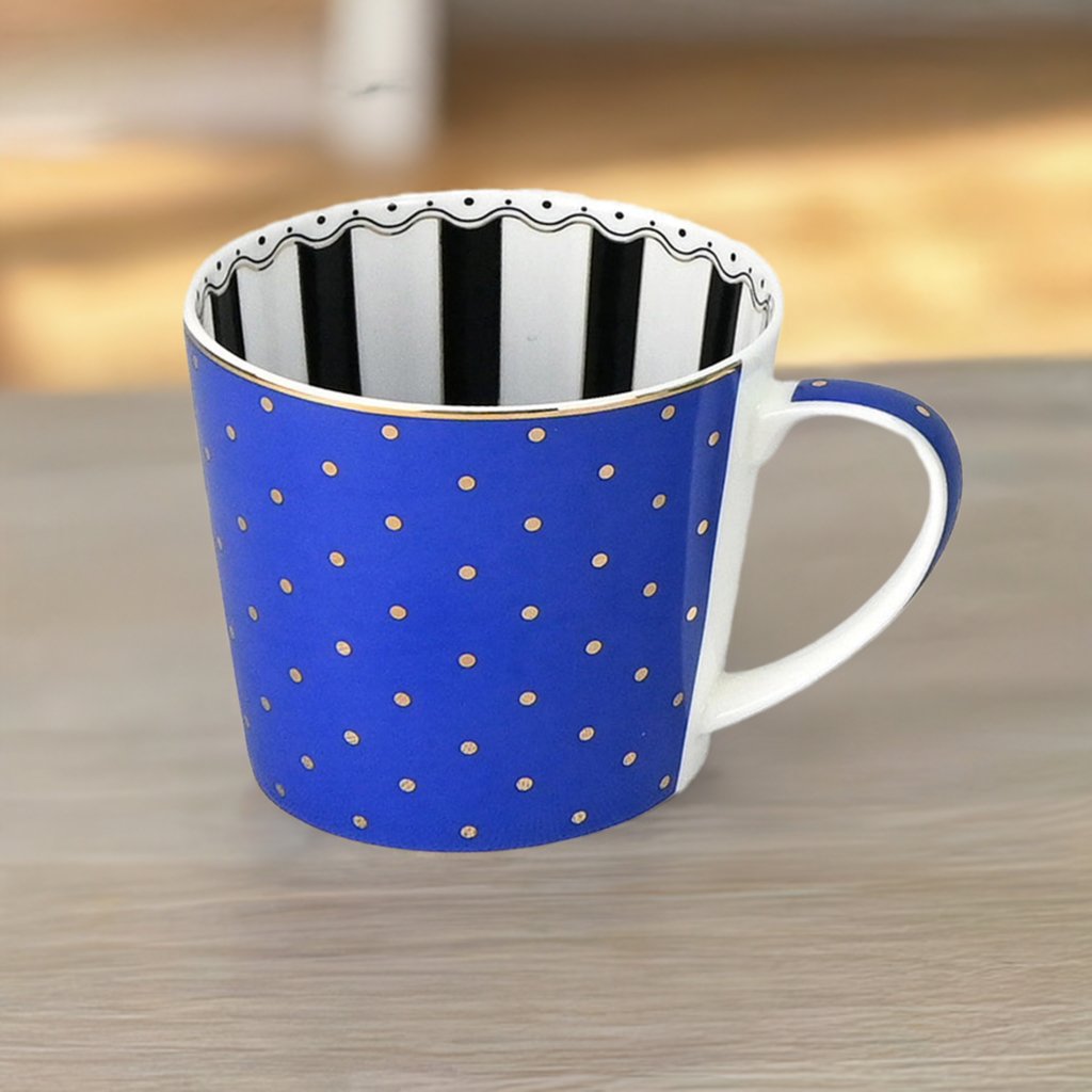 Henkelbecher New Bone China mit Innendekoration - Jameson & Tailor