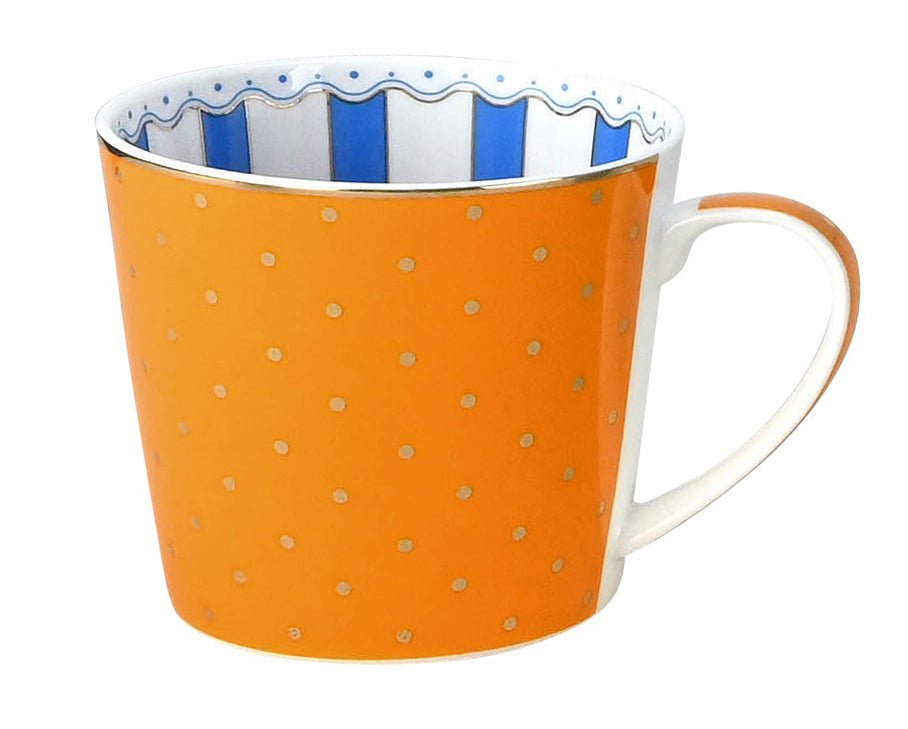 Henkelbecher New Bone China mit Innendekoration - Jameson & Tailor