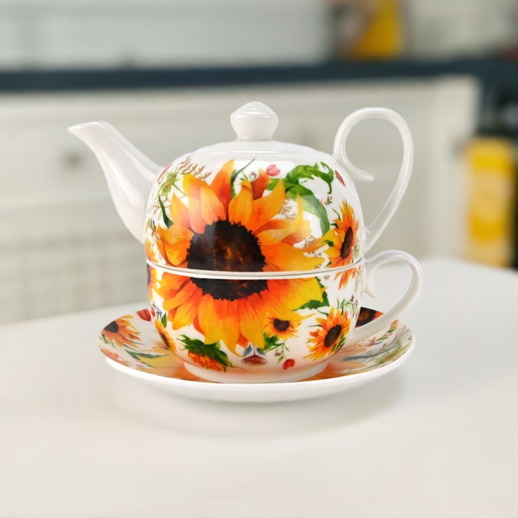 Jameson & Tailor Tea for One Brillantporzellan: Genussvolles Teeerlebnis in eleganter Perfektion - Jameson & Tailor