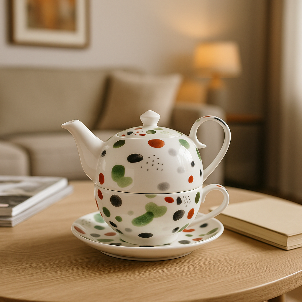 Jameson & Tailor Tea for One Brillantporzellan: Genussvolles Teeerlebnis in eleganter Perfektion