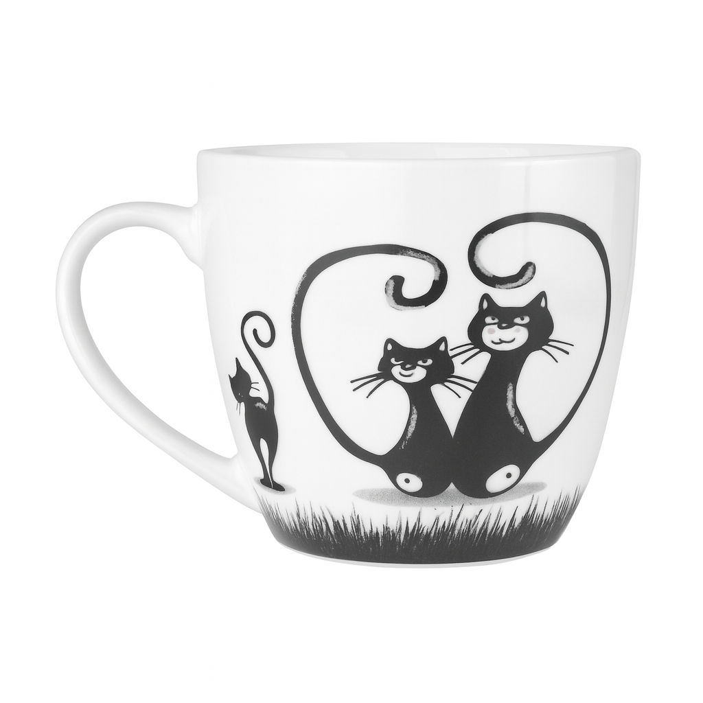 Henkelbecher in Geschenkverpackung