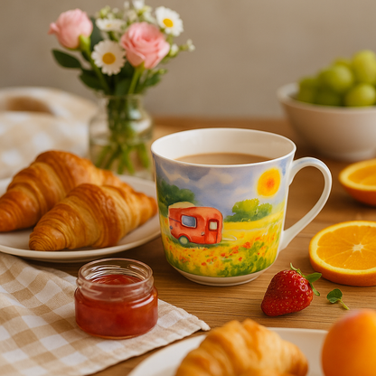 Becher Brillantporzellan 380 ml