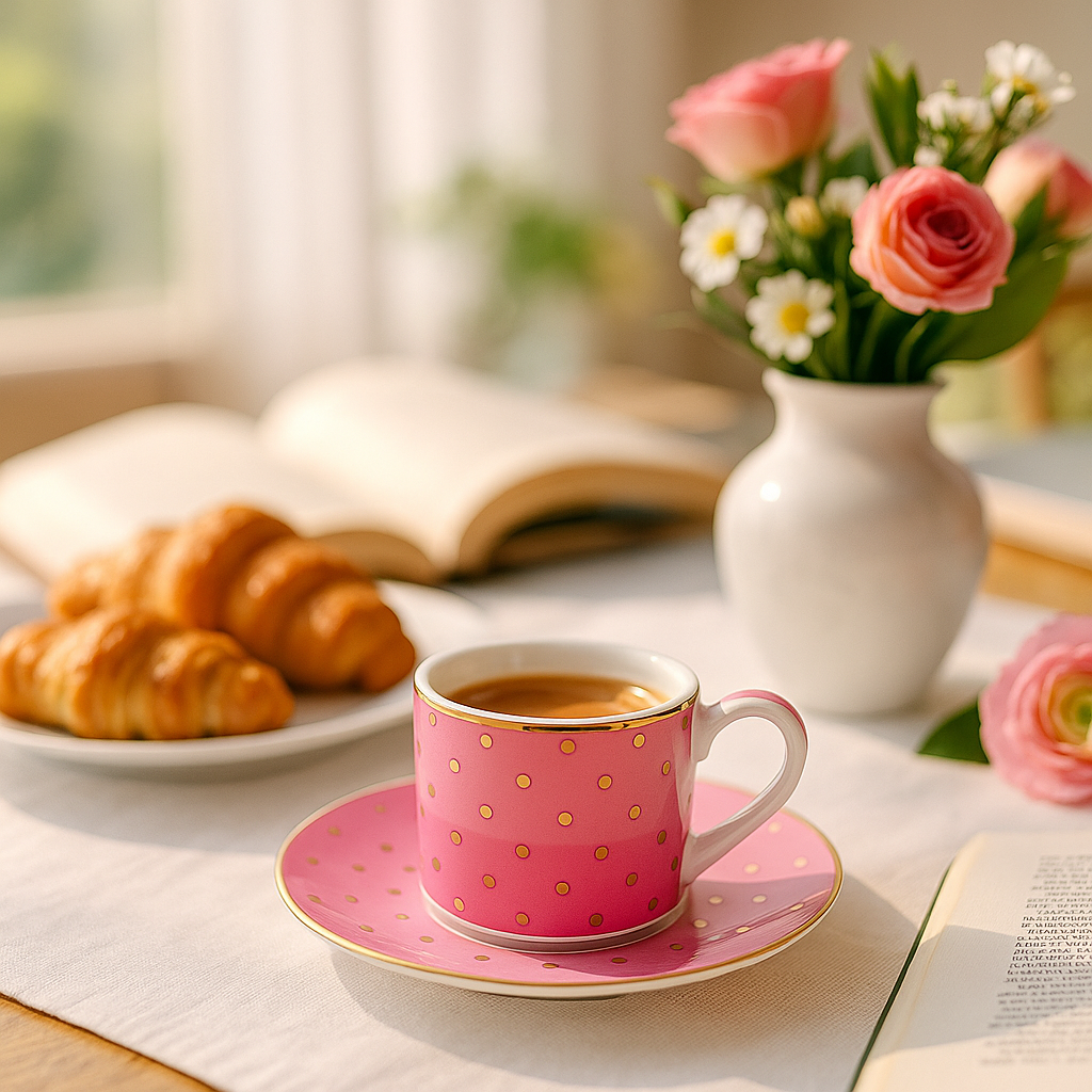 Espressotasse New Bone China mit Innendekor