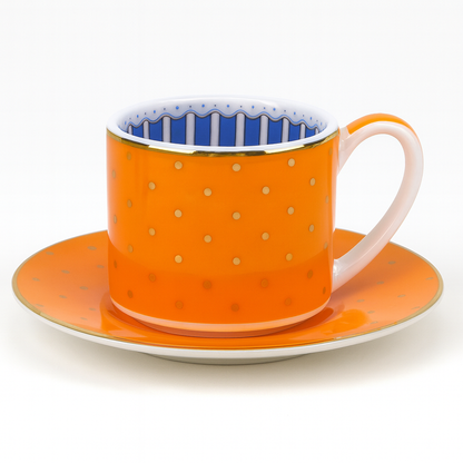 Espressotasse New Bone China mit Innendekor