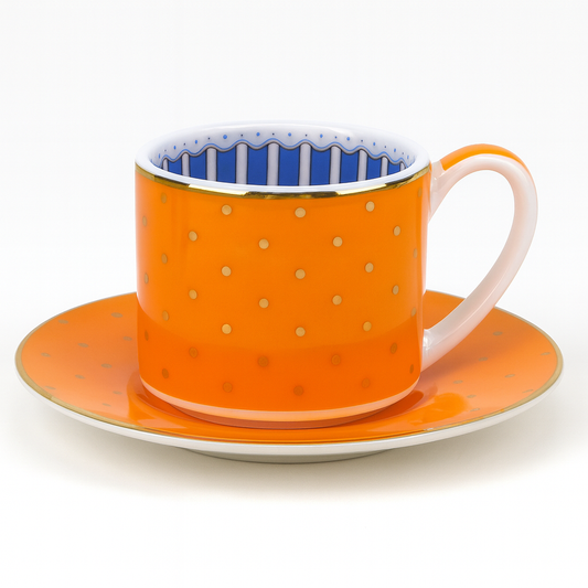 Espressotasse New Bone China mit Innendekor