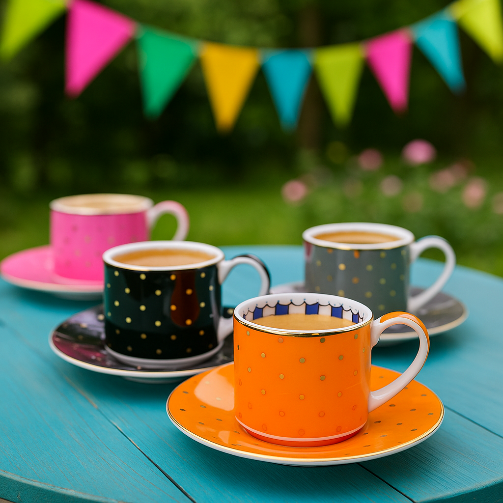 Espressotasse New Bone China mit Innendekor