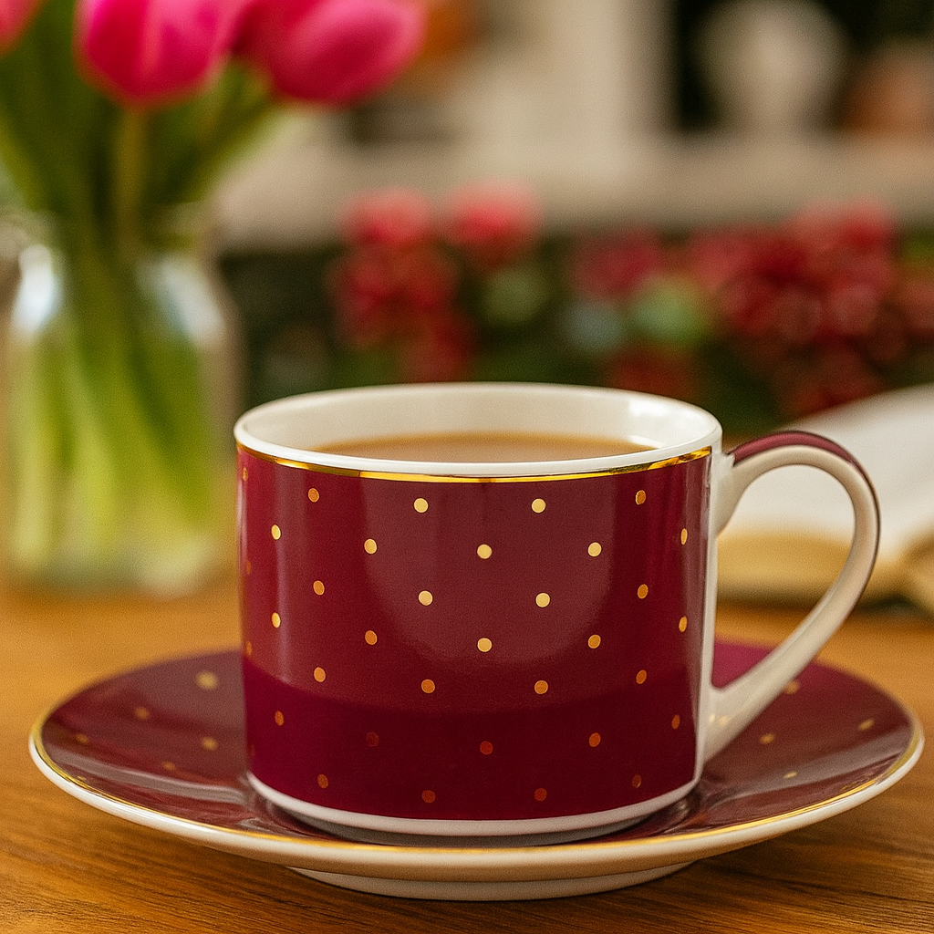 Espressotasse New Bone China mit Innendekor