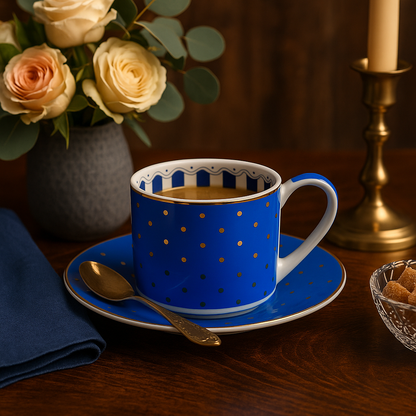 Espressotasse New Bone China mit Innendekor