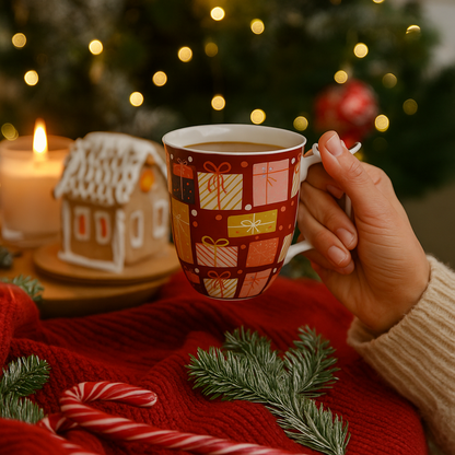 XXL Tasse mit Daumenablage Weihnachten Geschenk – 580 ml