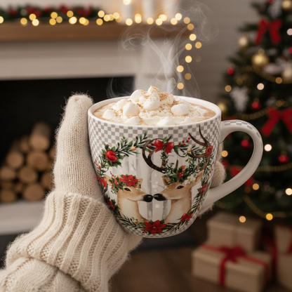 Henkelbecher in Geschenkverpackung