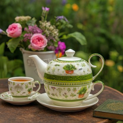Jameson & Tailor Tea for One Brillantporzellan: Genussvolles Teeerlebnis in eleganter Perfektion