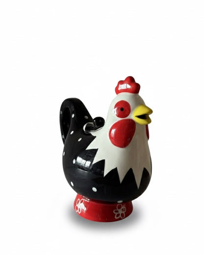 Kunstvolle Leichtkeramik-Teekanne mit Tiermotiv: Stilvoll genießen