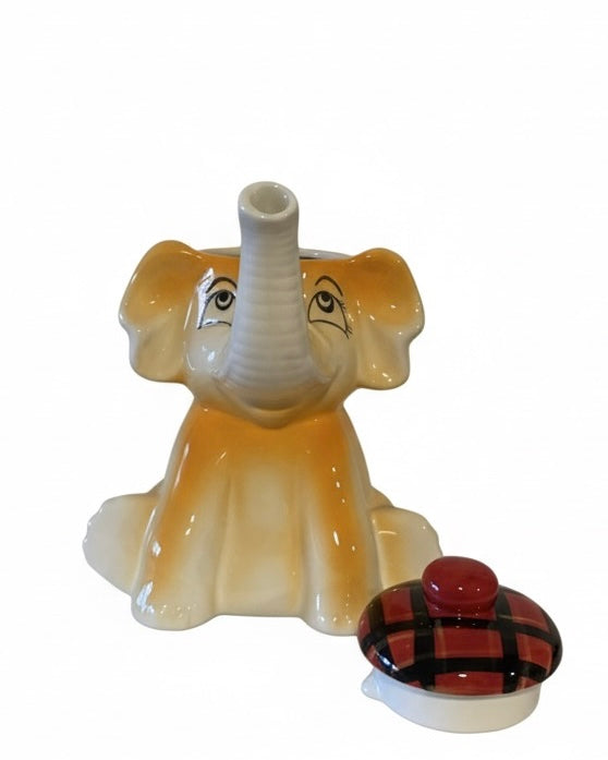 Kunstvolle Leichtkeramik-Teekanne mit Tiermotiv: Stilvoll genießen