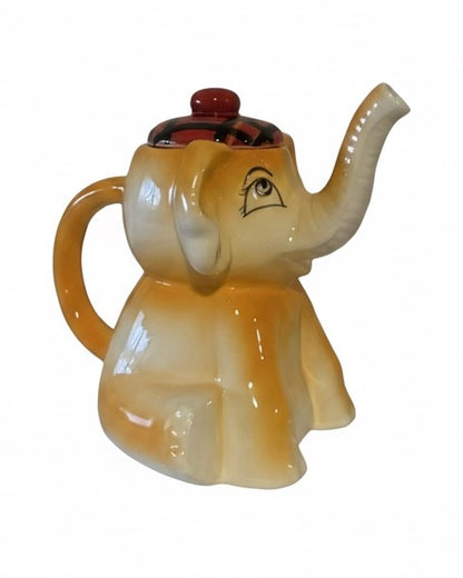 Kunstvolle Leichtkeramik-Teekanne mit Tiermotiv: Stilvoll genießen