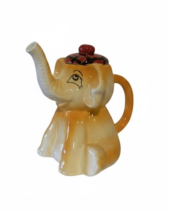 Kunstvolle Leichtkeramik-Teekanne mit Tiermotiv: Stilvoll genießen