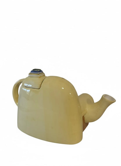 Designer Teekanne Sessel mit Katze Handbemalt